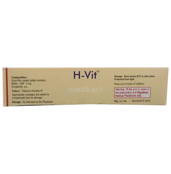 h vit tablet 10's
